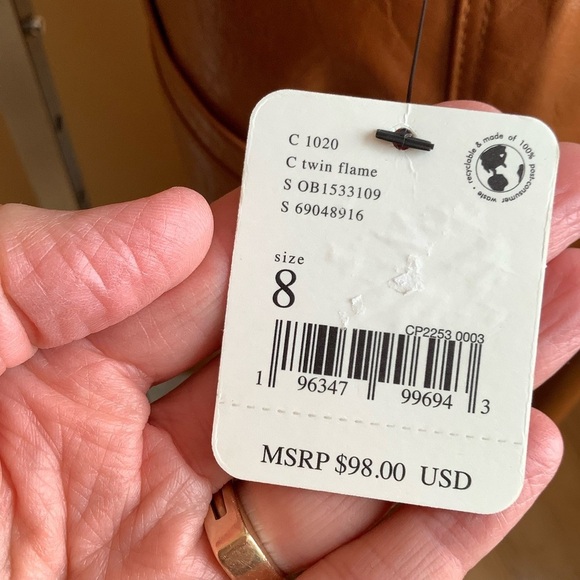 FREE PEOPLE Star Crossed Lovers Faux Leather Pants Size 8 - Picture 9 of 14